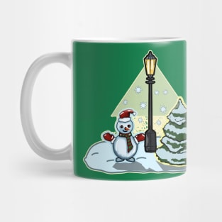 The snowman and the Tree Mug